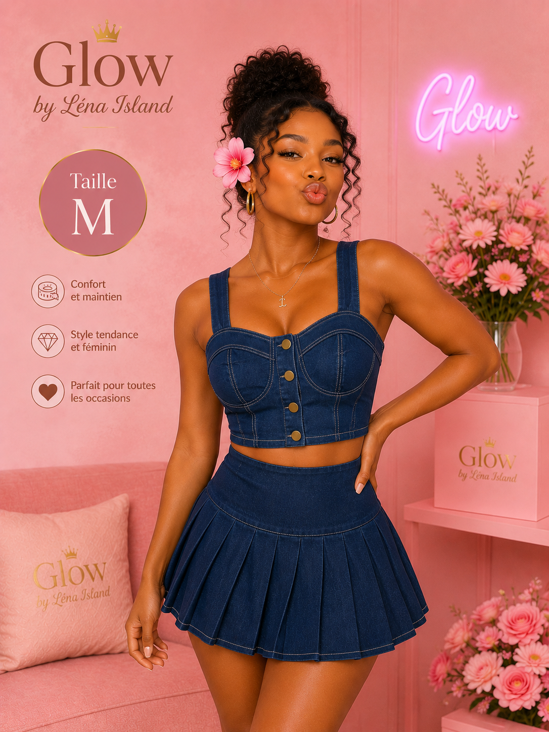 💙 Ensemble Denim Chic ✨