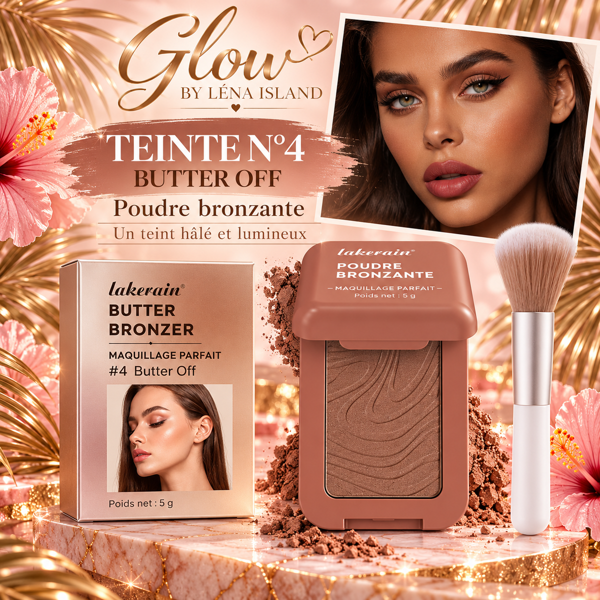 ✨ Stick Contouring & Bronzer 2-en-1 – Un teint sculpté et lumineux 💄🤎