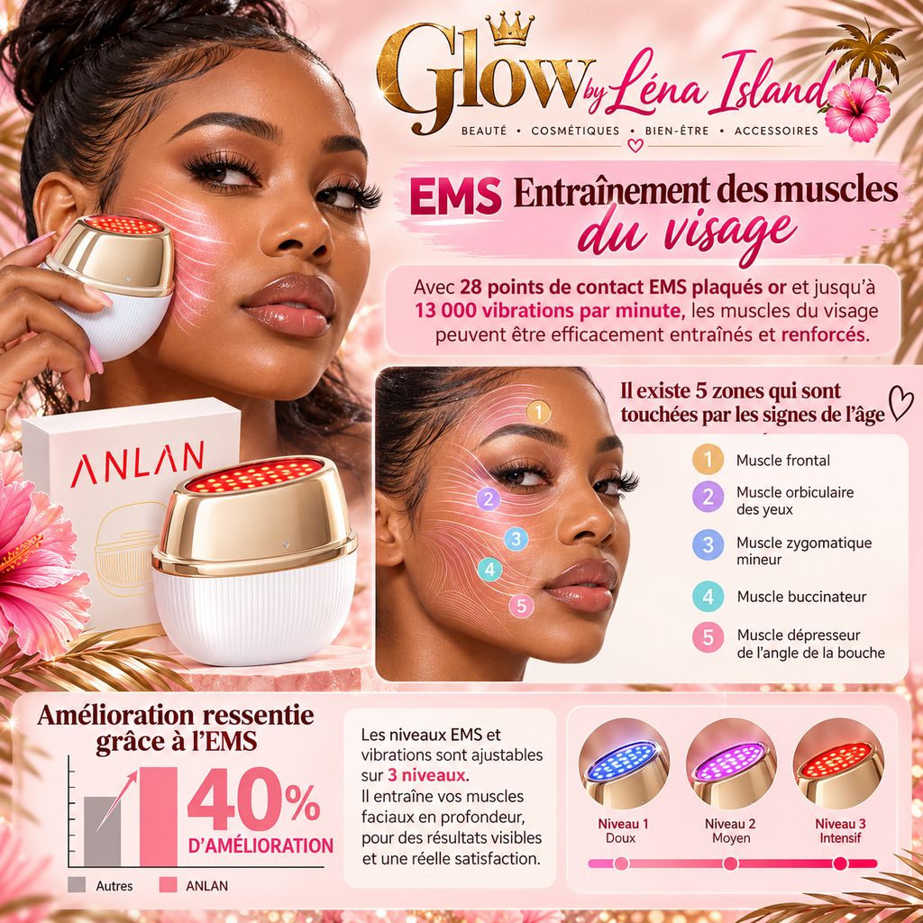 ✨ Appareil Beauté Visage 7-en-1 – Effet Lifting & Éclat Sublime 💖