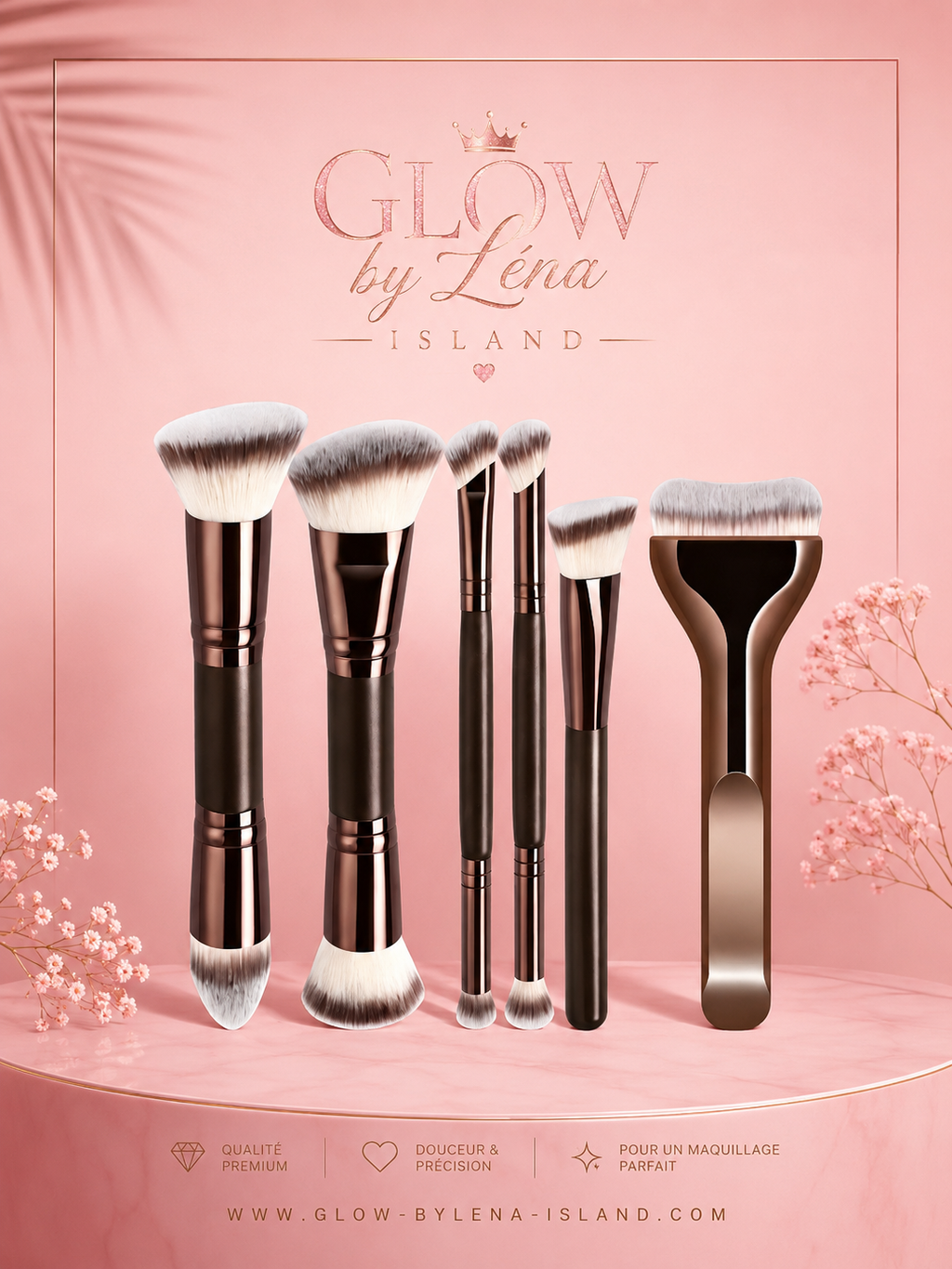 🦋✨ Kit de Pinceaux Maquillage Professionnels ✨🦋