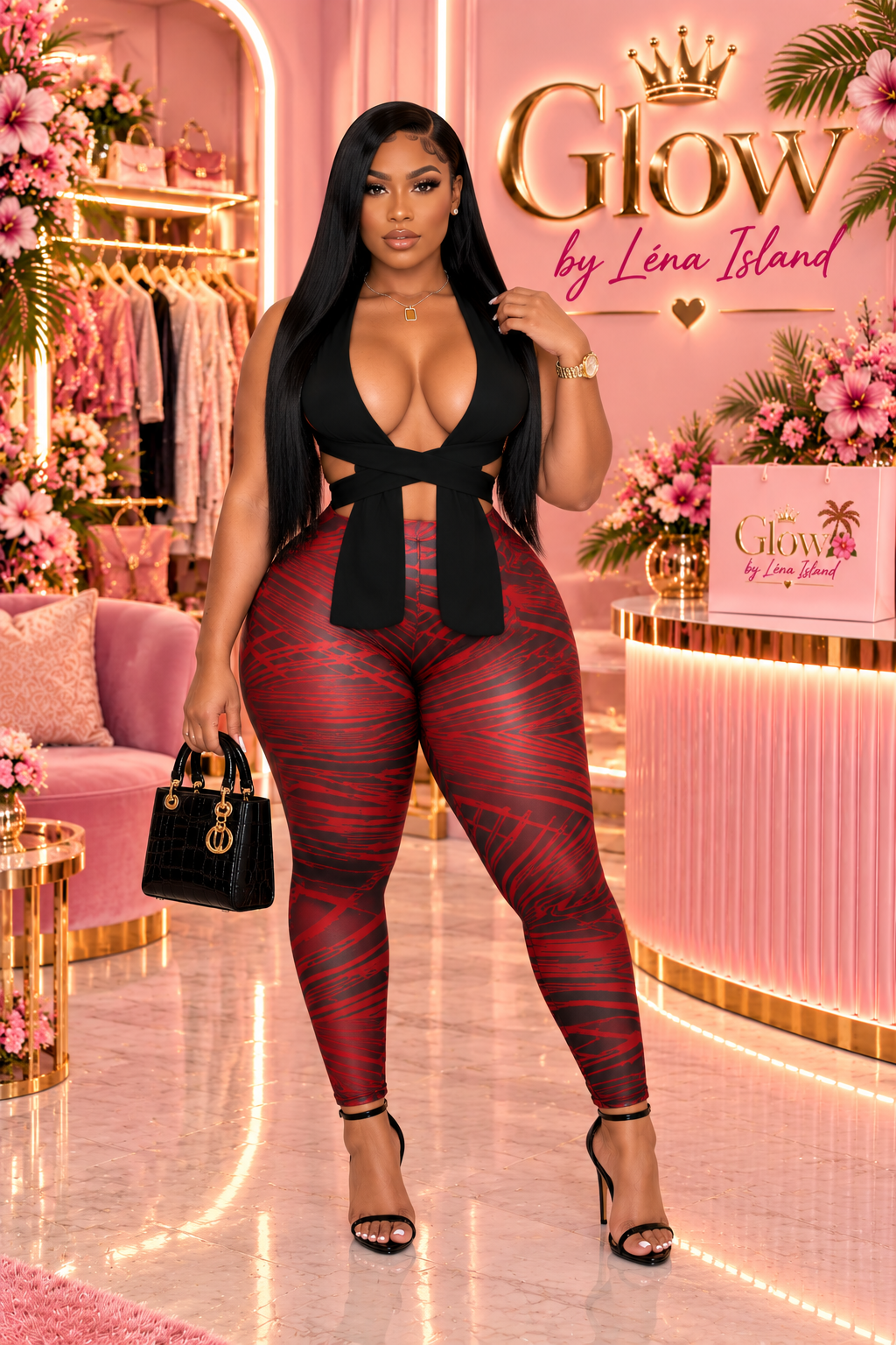 💙 Ensemble 2 Pièces Corset & Pantalon Skinny – Chic Streetwear ✨🔥