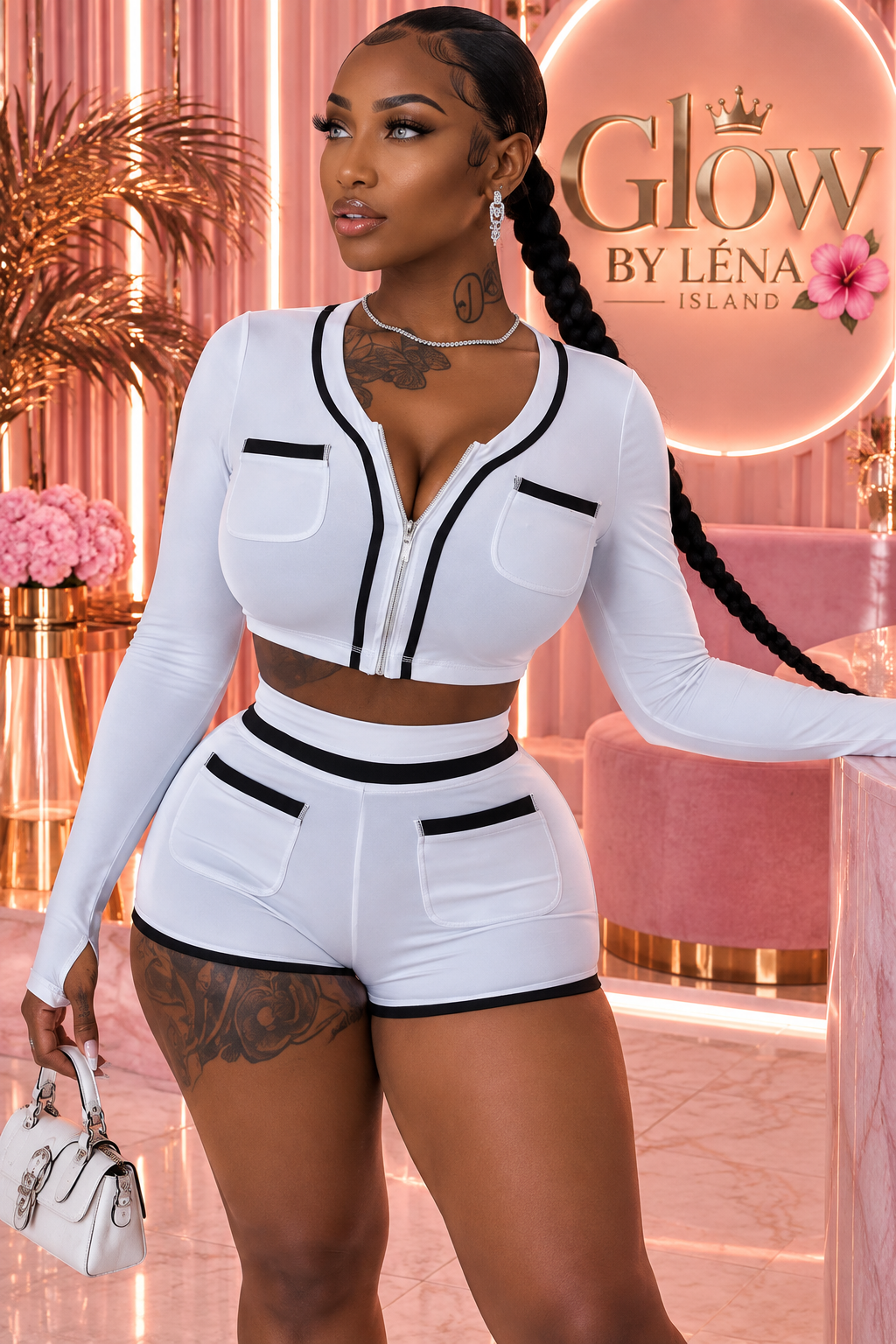 🤍 Ensemble 2 Pièces Chic & Tendance