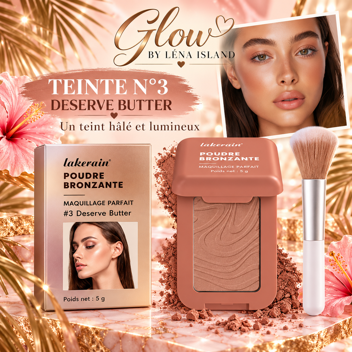 ✨ Stick Contouring & Bronzer 2-en-1 – Un teint sculpté et lumineux 💄🤎