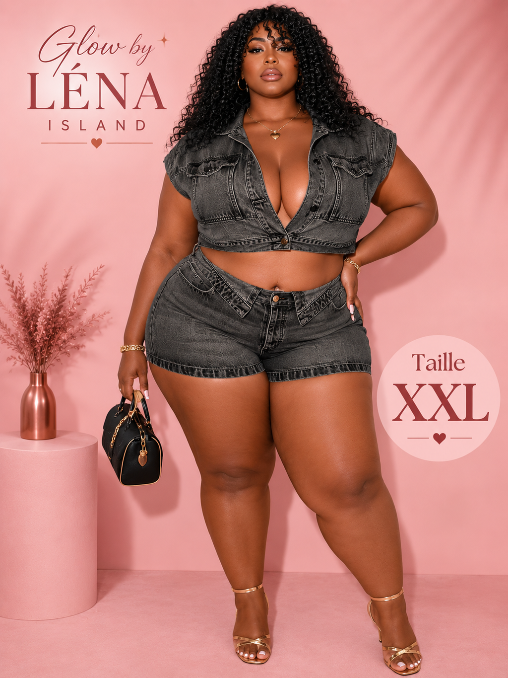 ✨ Ensemble Denim 2 Pièces – Le Look Tendance de l’Été 💕