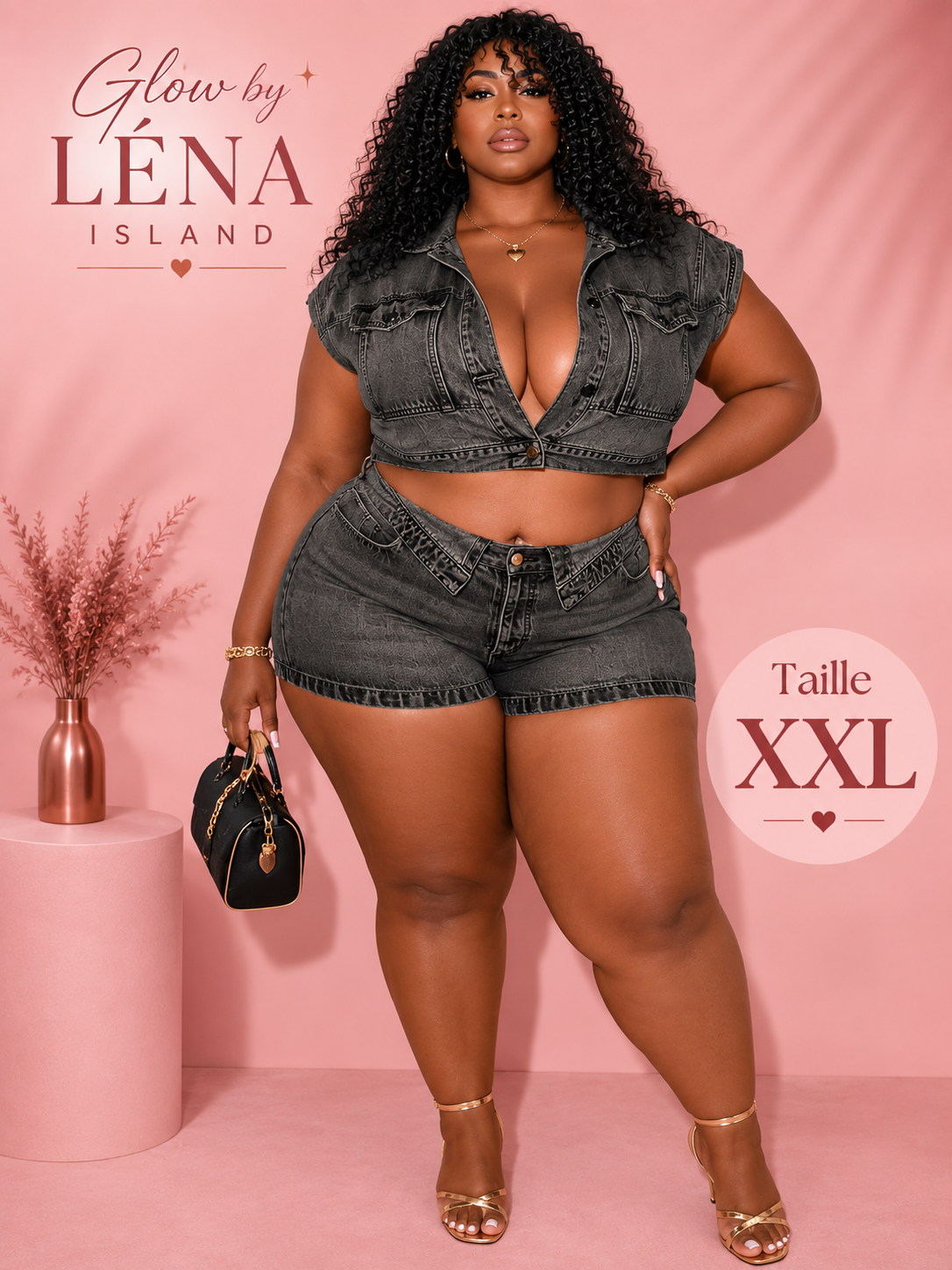 ✨ Ensemble Denim 2 Pièces – Le Look Tendance de l’Été 💕