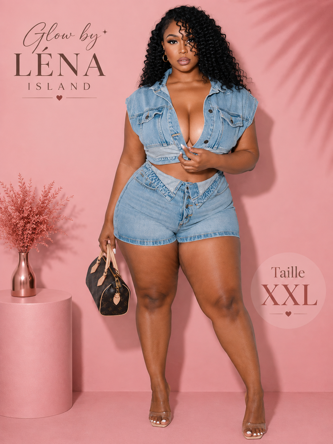 ✨ Ensemble Denim 2 Pièces – Le Look Tendance de l’Été 💕