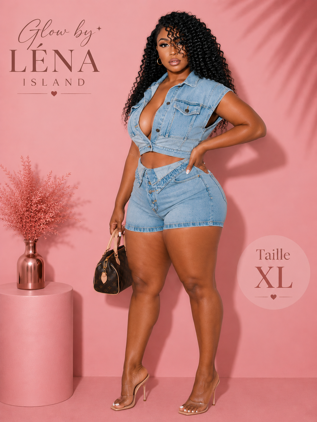 ✨ Ensemble Denim 2 Pièces – Le Look Tendance de l’Été 💕