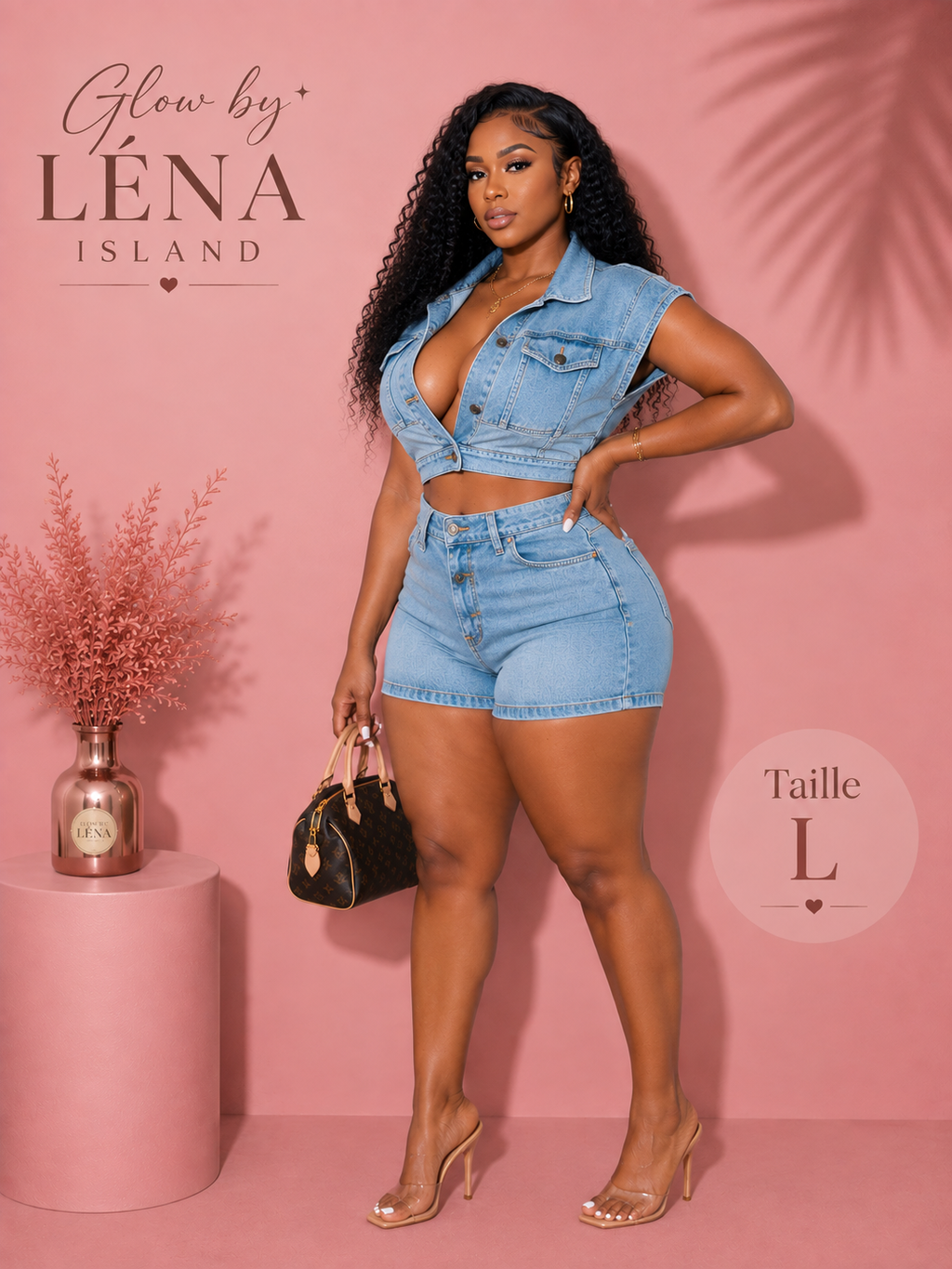 ✨ Ensemble Denim 2 Pièces – Le Look Tendance de l’Été 💕