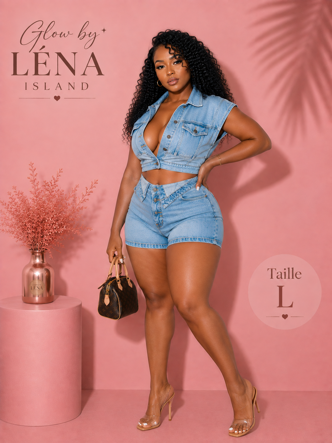 ✨ Ensemble Denim 2 Pièces – Le Look Tendance de l’Été 💕