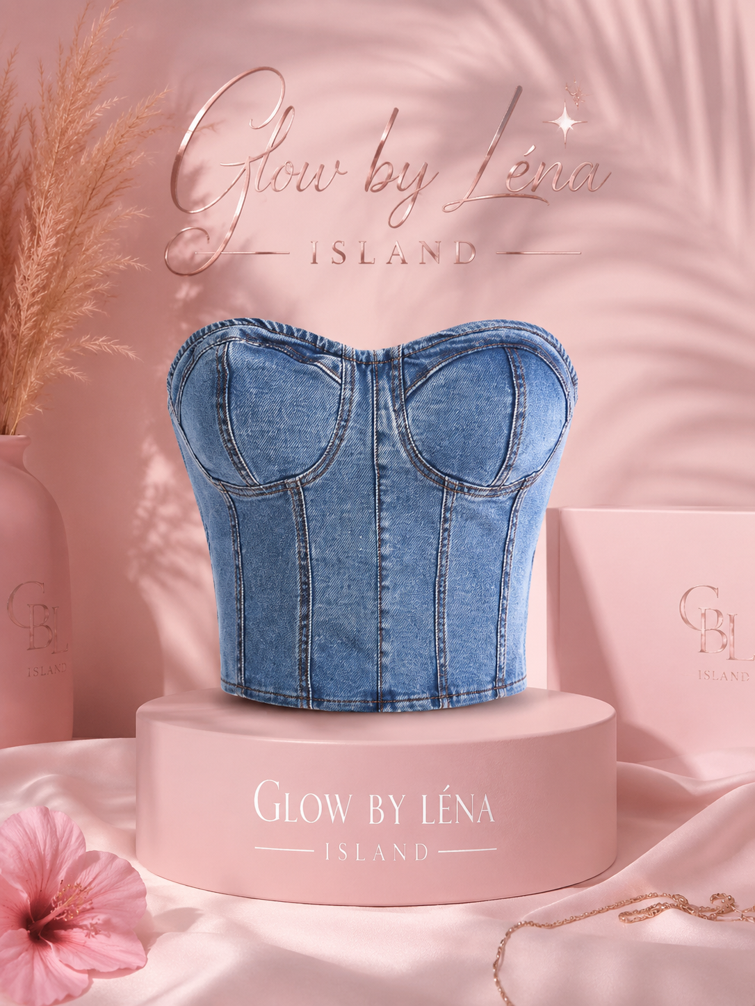 ✨Bustier Corset en Jean – Effet Sculptant & Ultra Tendance 💙