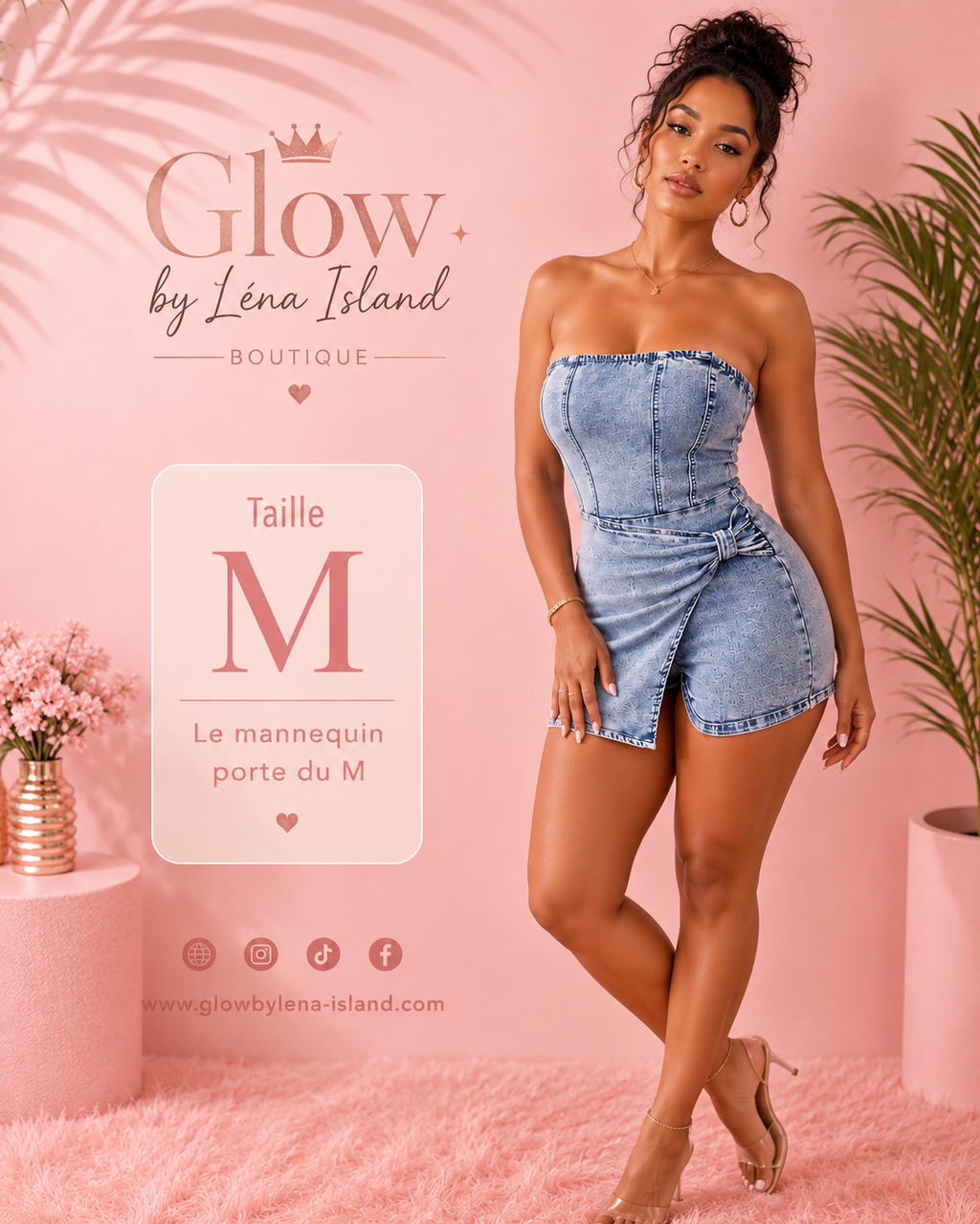 ✨ Robe Tube en Jean Torsadée – Style Chic & Tendance 💙