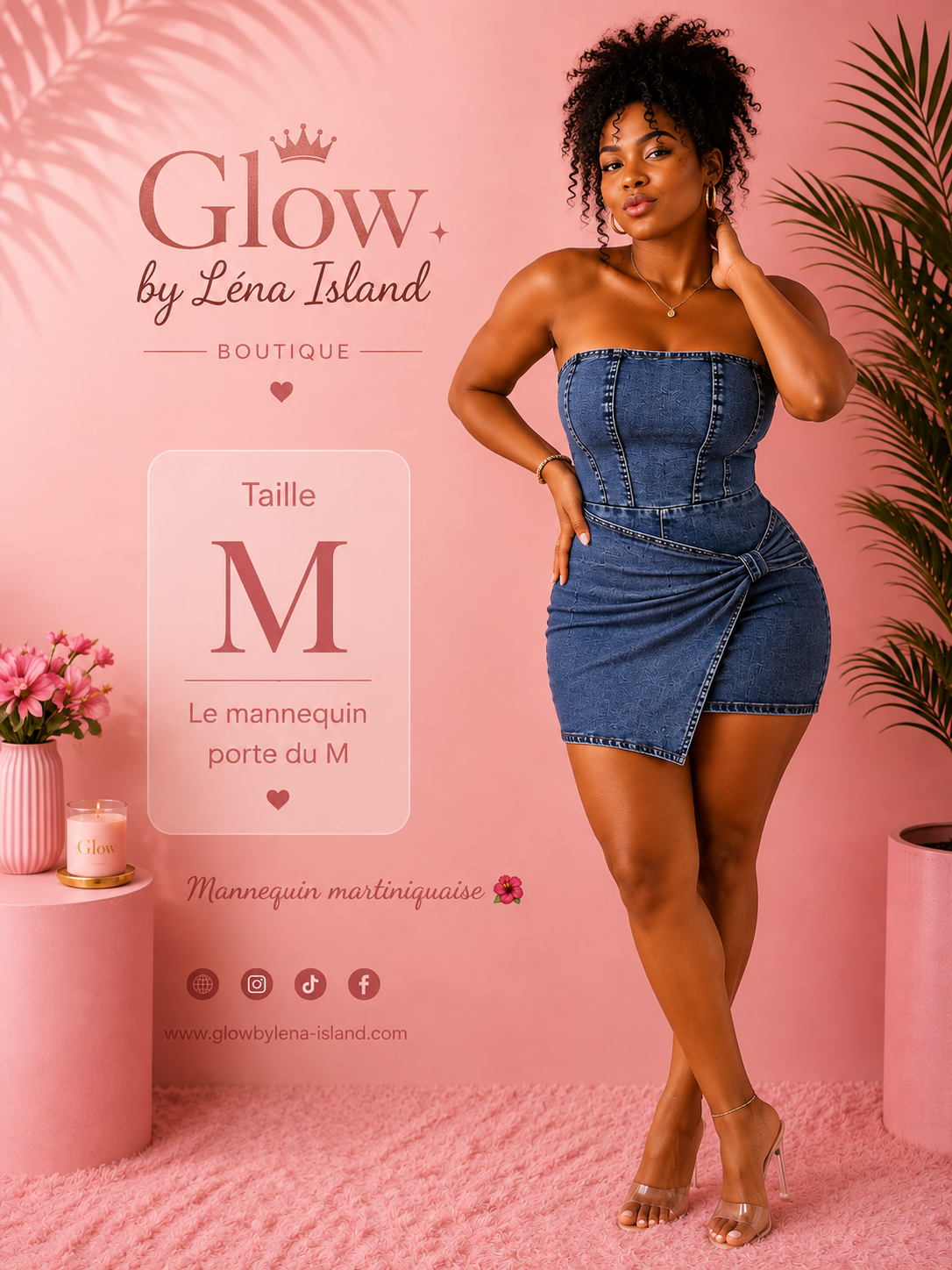 ✨ Robe Tube en Jean Torsadée – Style Chic & Tendance 💙