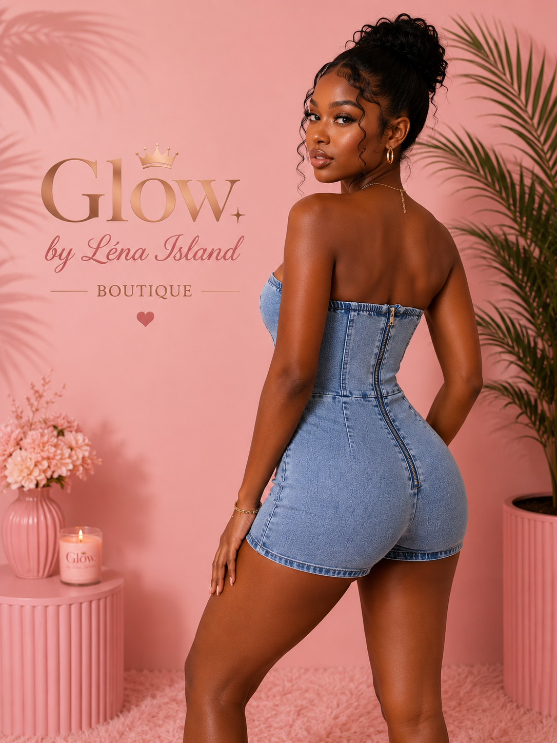 ✨ Robe Tube en Jean Torsadée – Style Chic & Tendance 💙
