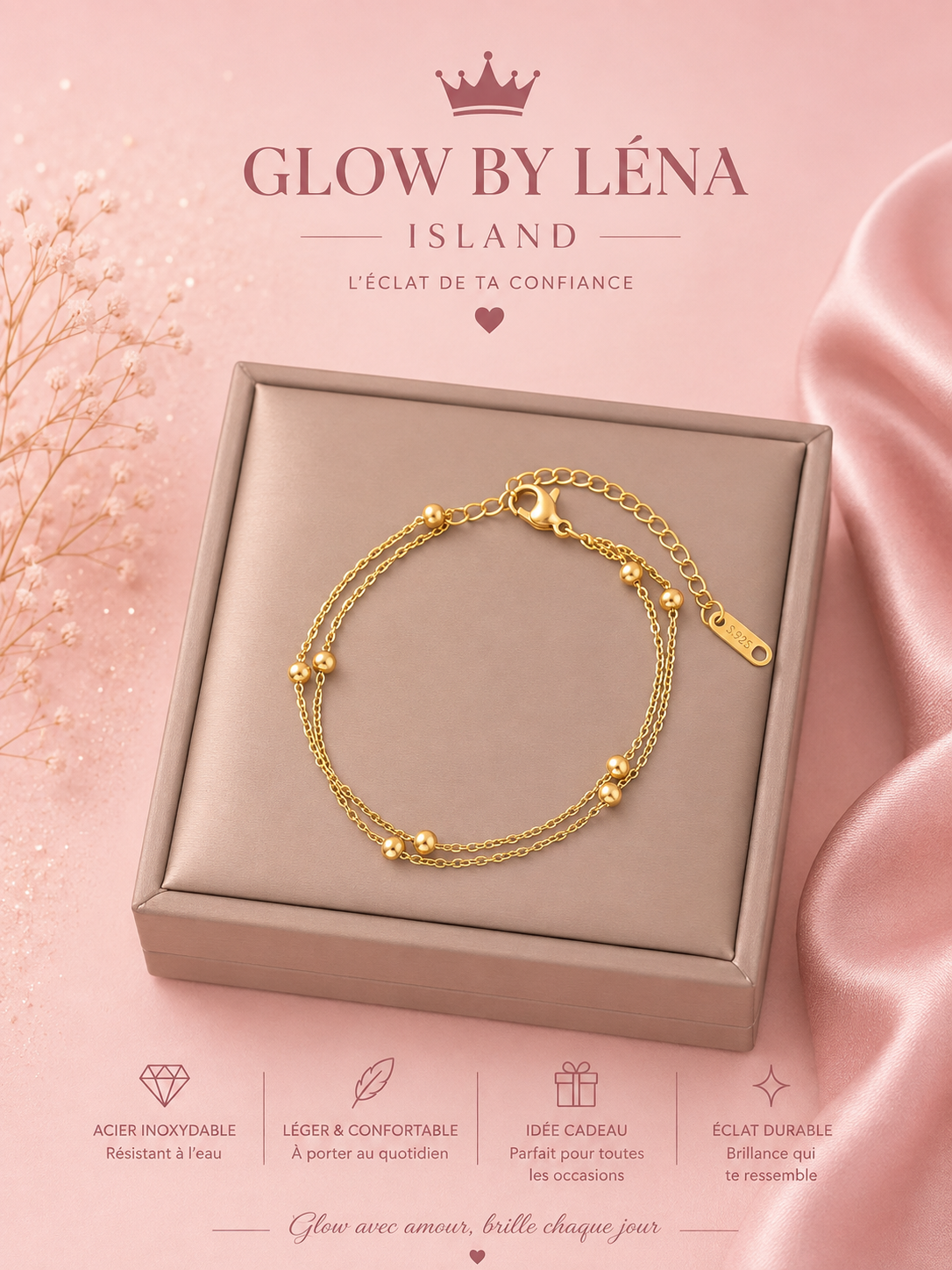 ✨ Bracelets Élégance 💖🌸