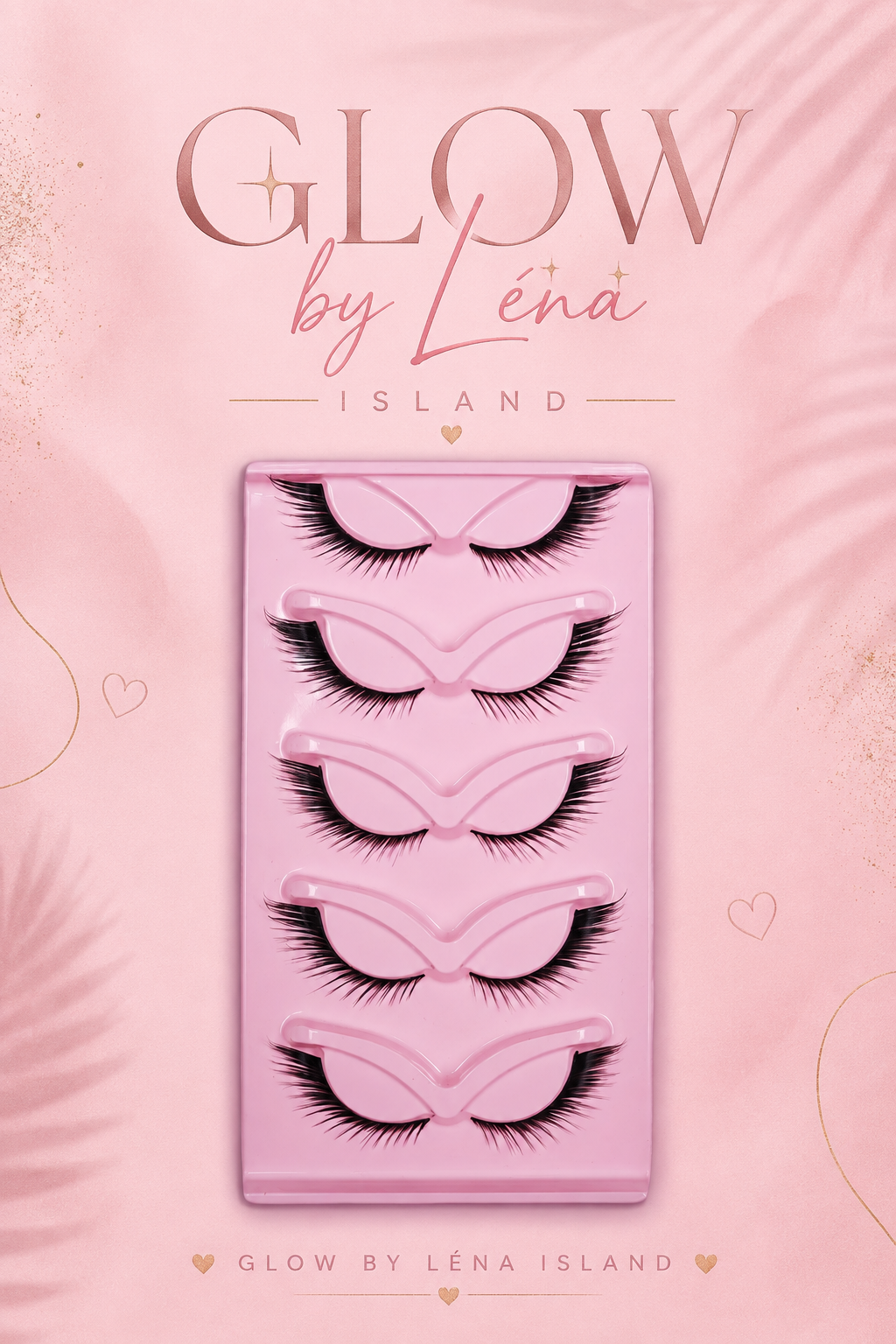 👑 Faux Cils Glamour – Collection Glow ✨