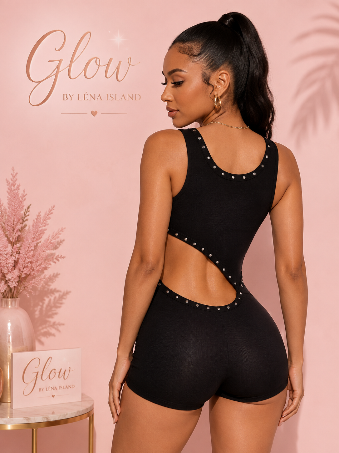 🦋 Combishort Romper Y2K – Noir 🖤✨