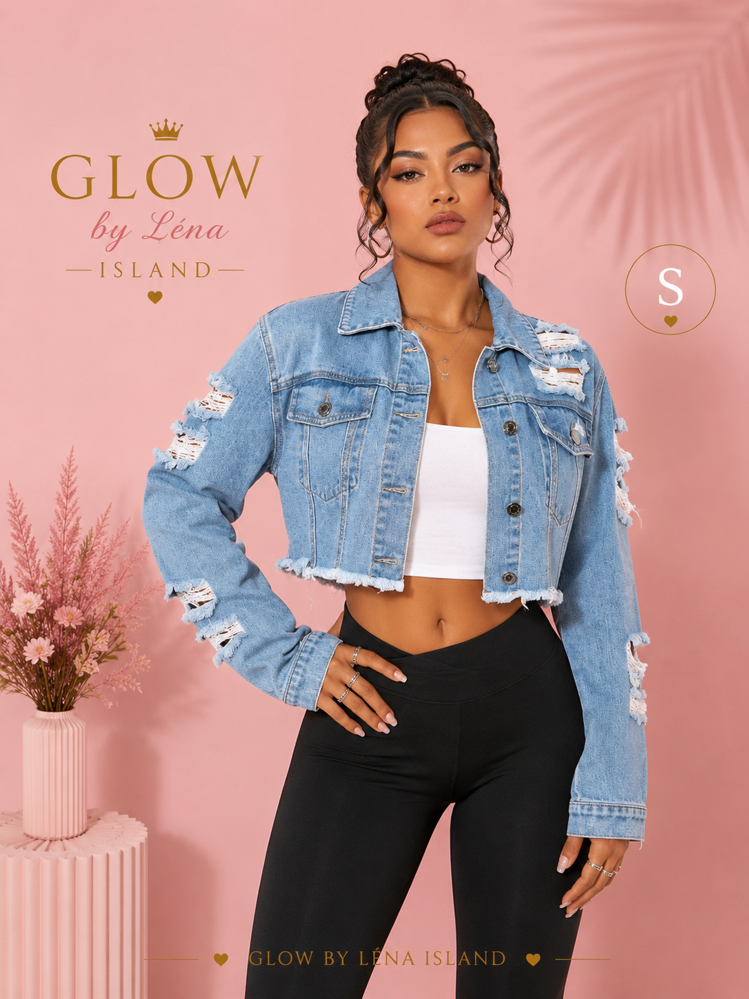 ✨ Veste en Jean Vintage Chic 💙👖