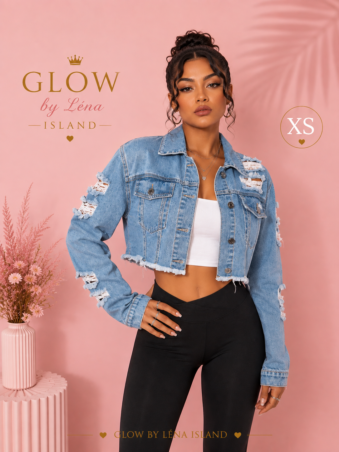 ✨ Veste en Jean Vintage Chic 💙👖