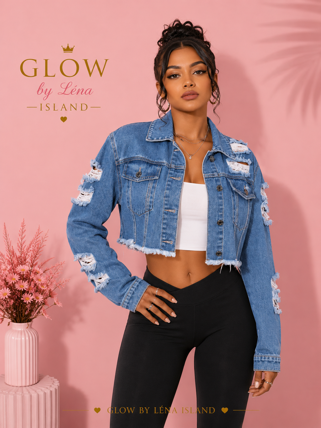 ✨ Veste en Jean Vintage Chic 💙👖