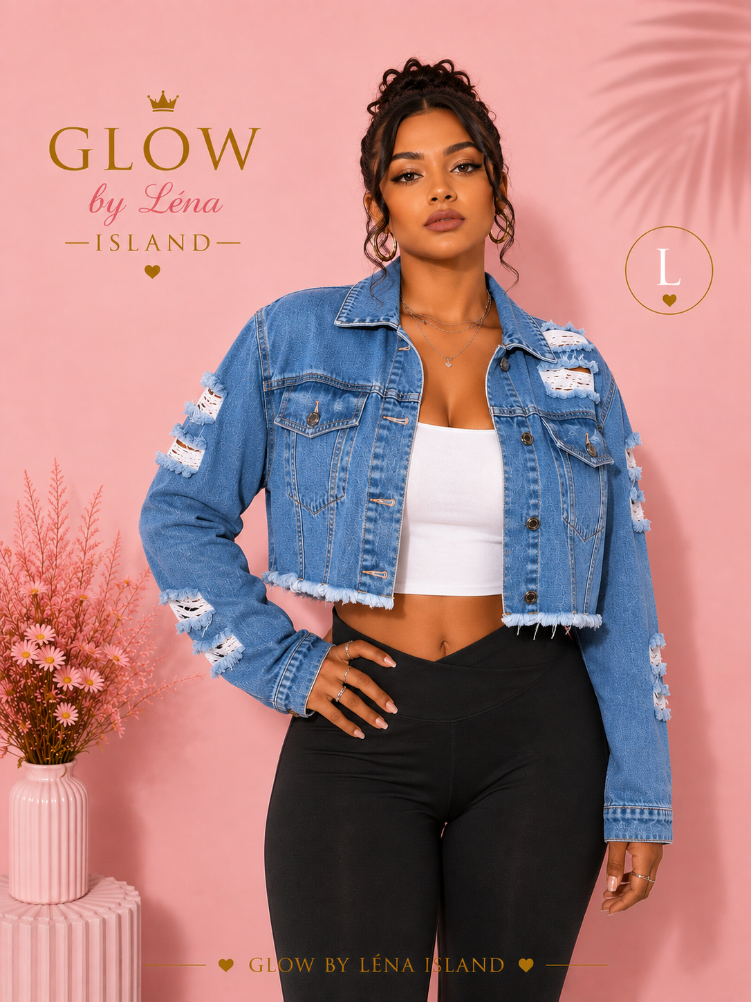 ✨ Veste en Jean Vintage Chic 💙👖