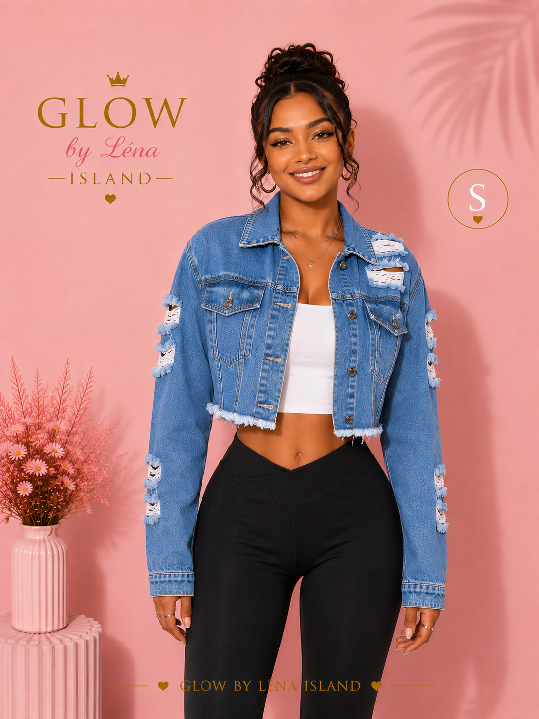 ✨ Veste en Jean Vintage Chic 💙👖