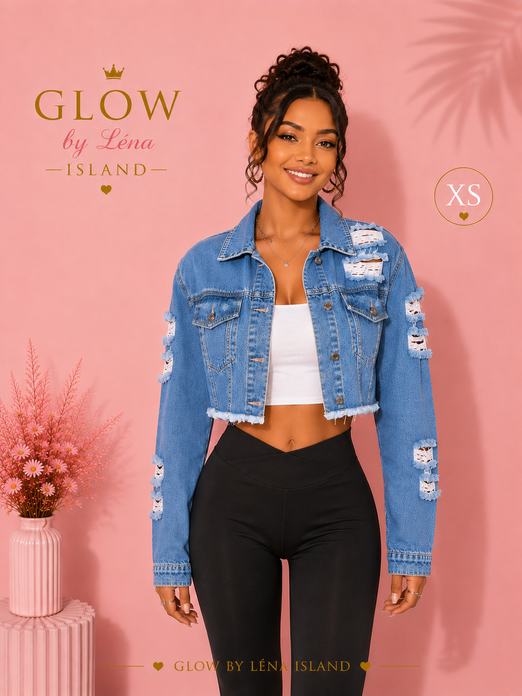 ✨ Veste en Jean Vintage Chic 💙👖