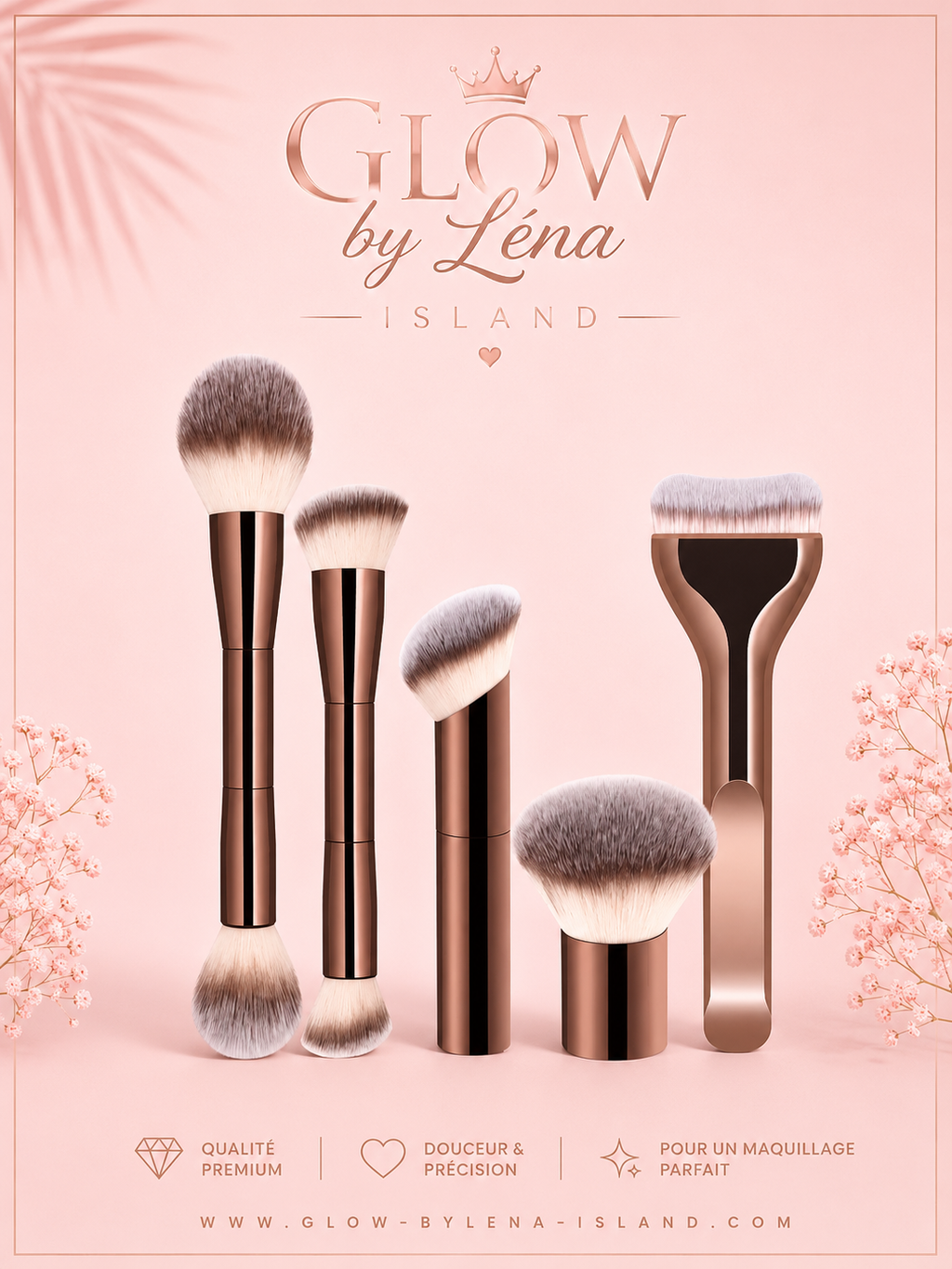 🦋✨ Kit de Pinceaux Maquillage Professionnels ✨🦋