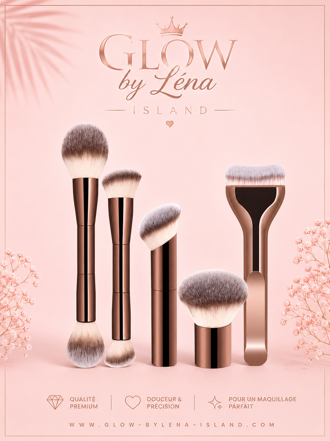 🦋✨ Kit de Pinceaux Maquillage Professionnels ✨🦋