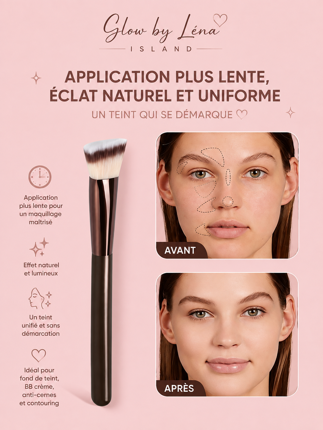 🦋✨ Kit de Pinceaux Maquillage Professionnels ✨🦋