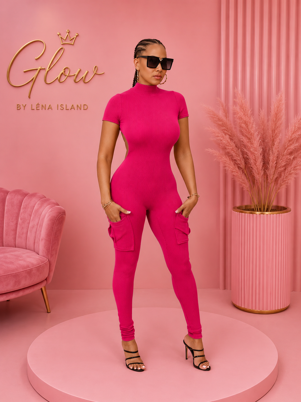 Combinaison Rose Chic & Tendance 💕✨