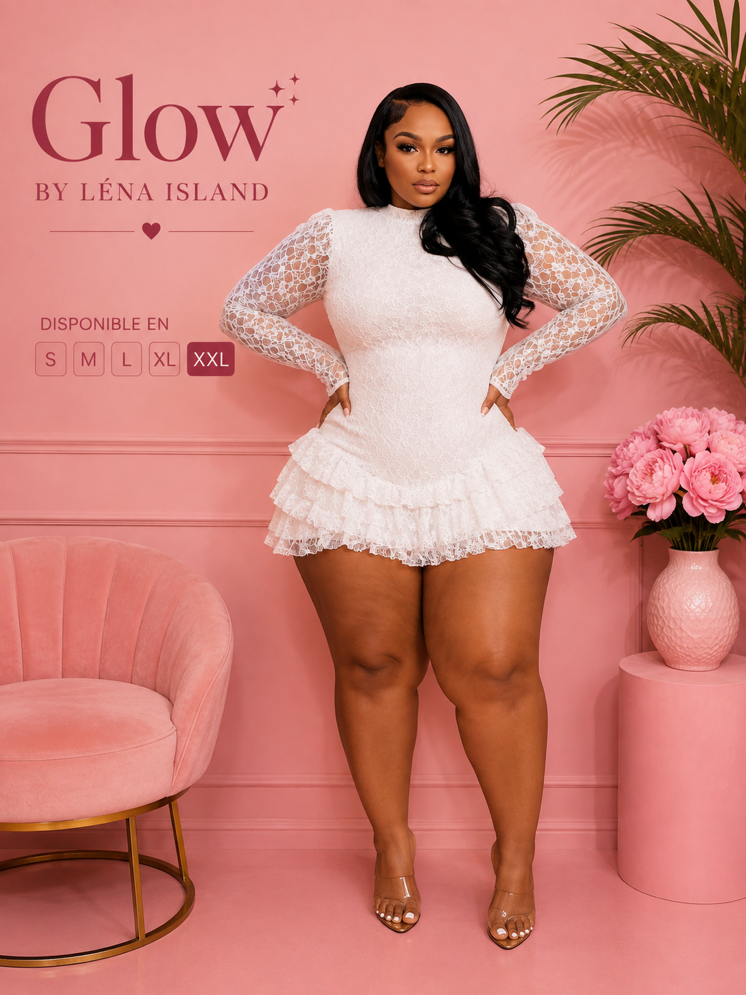 ✨ Combinaison Romper en Dentelle – Élégance & Glamour ✨
