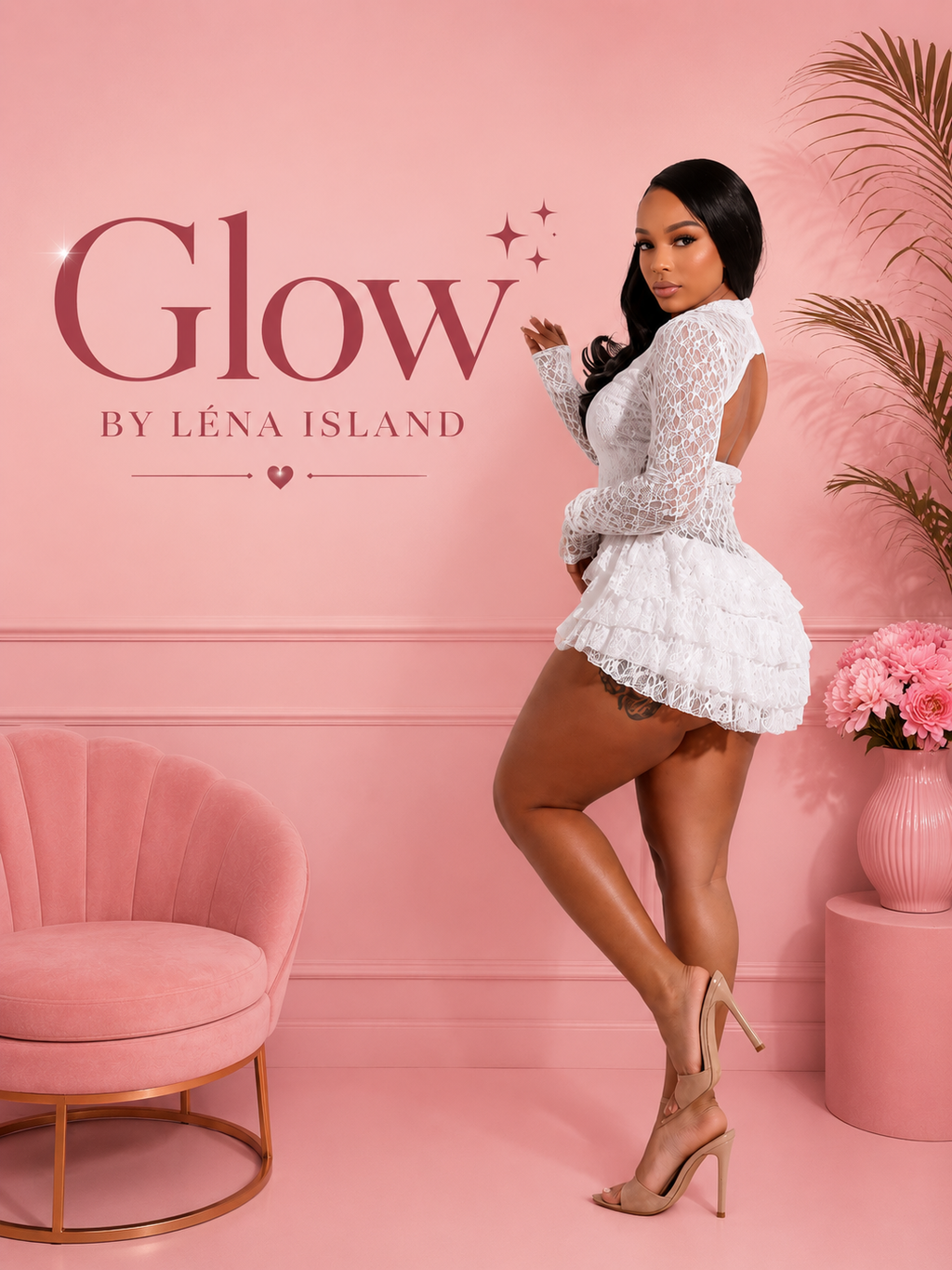 ✨ Combinaison Romper en Dentelle – Élégance & Glamour ✨