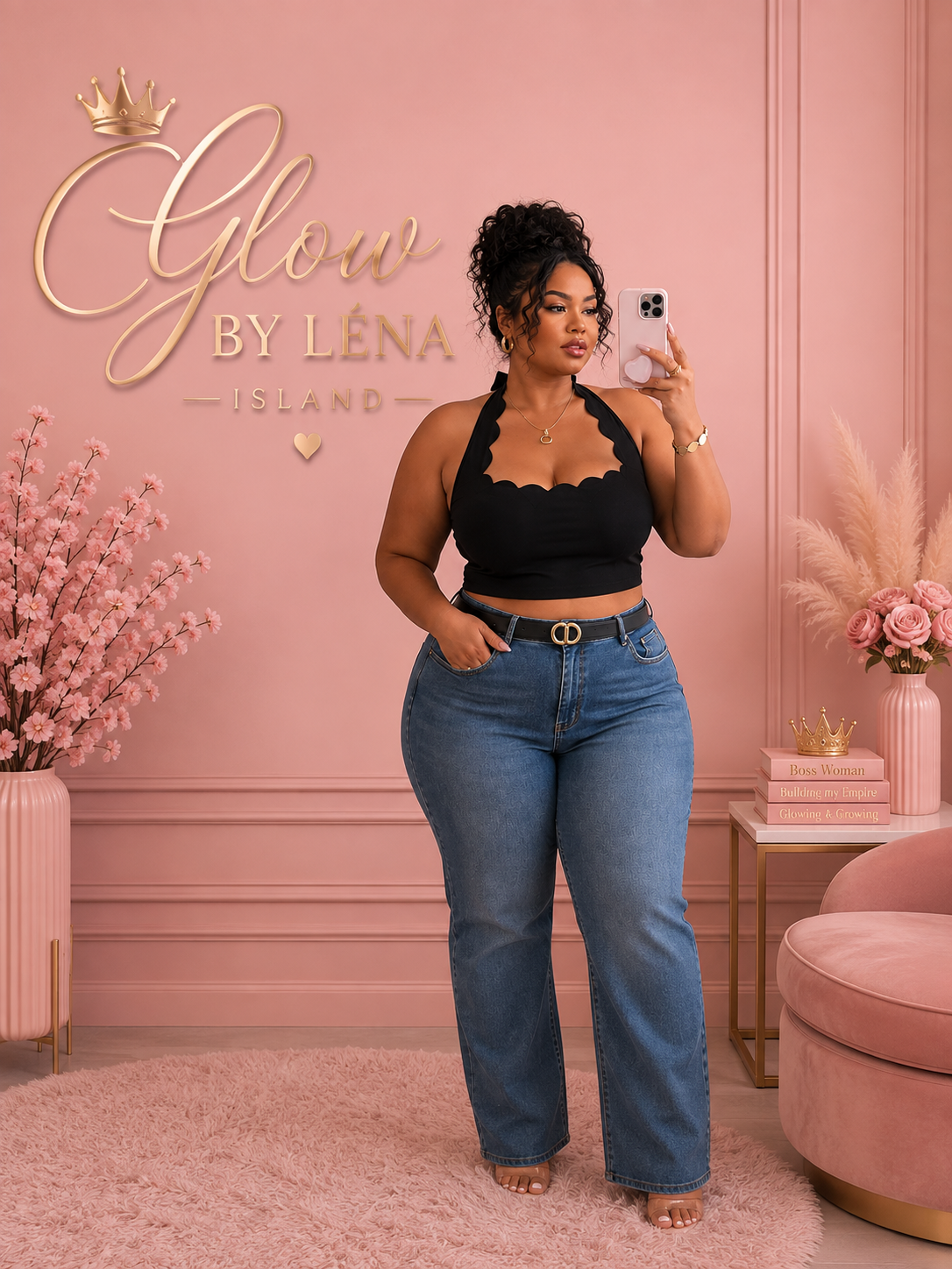 🤍✨ Top Court « Élégance Chic » 💋🌸