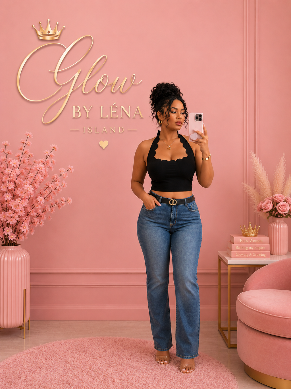 🤍✨ Top Court « Élégance Chic » 💋🌸