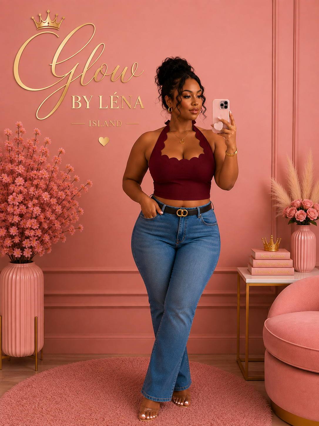 🤍✨ Top Court « Élégance Chic » 💋🌸