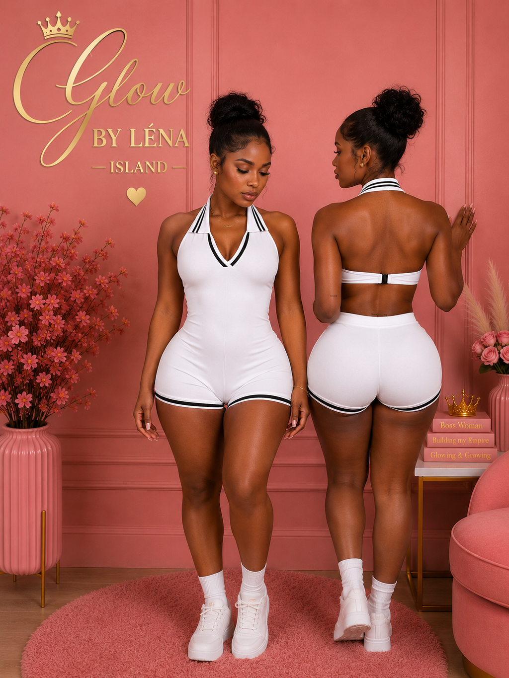 🤍 Combinaison Rayée Chic & Sexy ✨