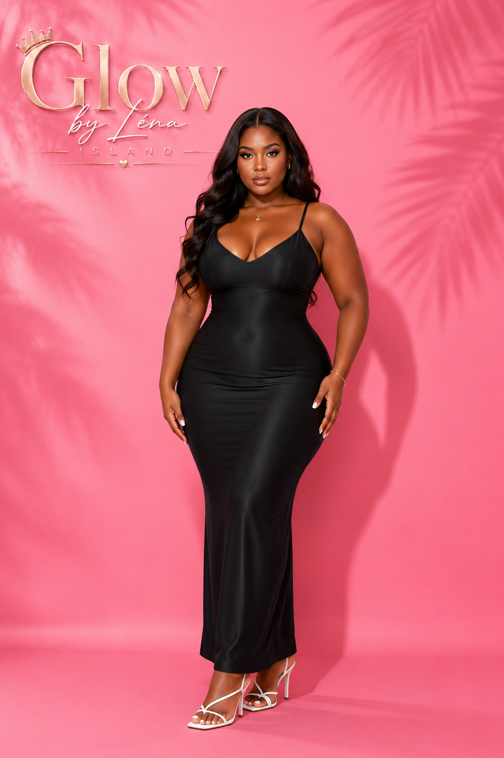 ✨ Robe Maxi Glamour Rouge & Noir ✨