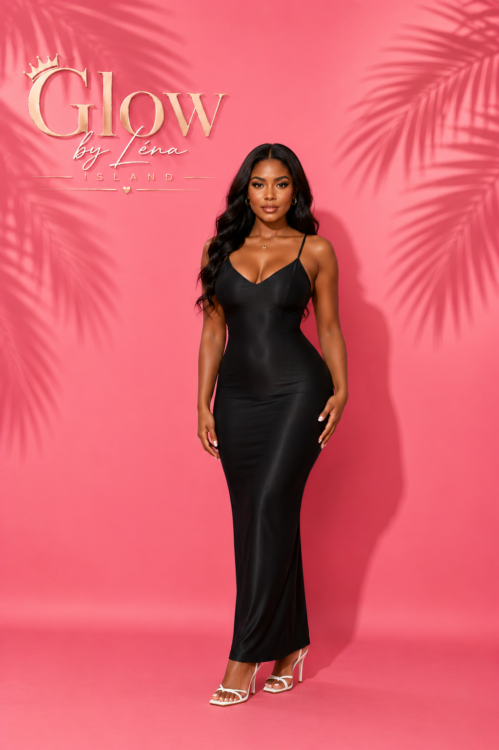 ✨ Robe Maxi Glamour Rouge & Noir ✨