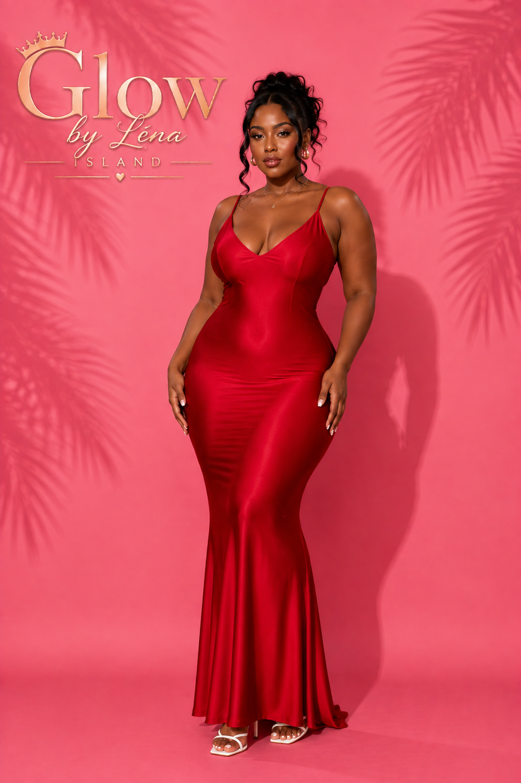 ✨ Robe Maxi Glamour Rouge & Noir ✨