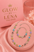 ✨ Collier & Bracelet « Éclat Coloré »