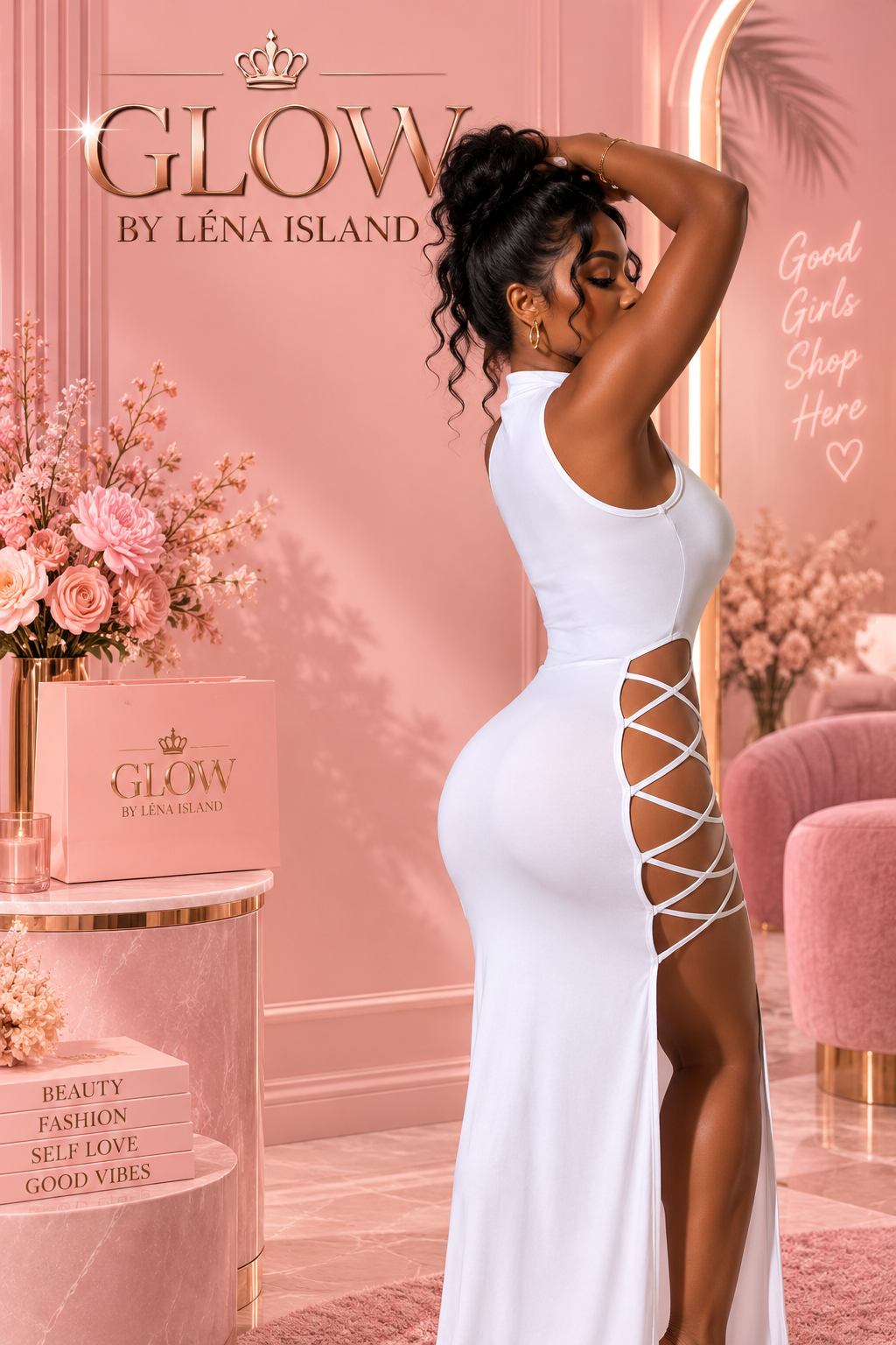 🖤🤍 Robe Glamour Noir & Blanc ✨ Sublimez Vos Courbes 💎🔥