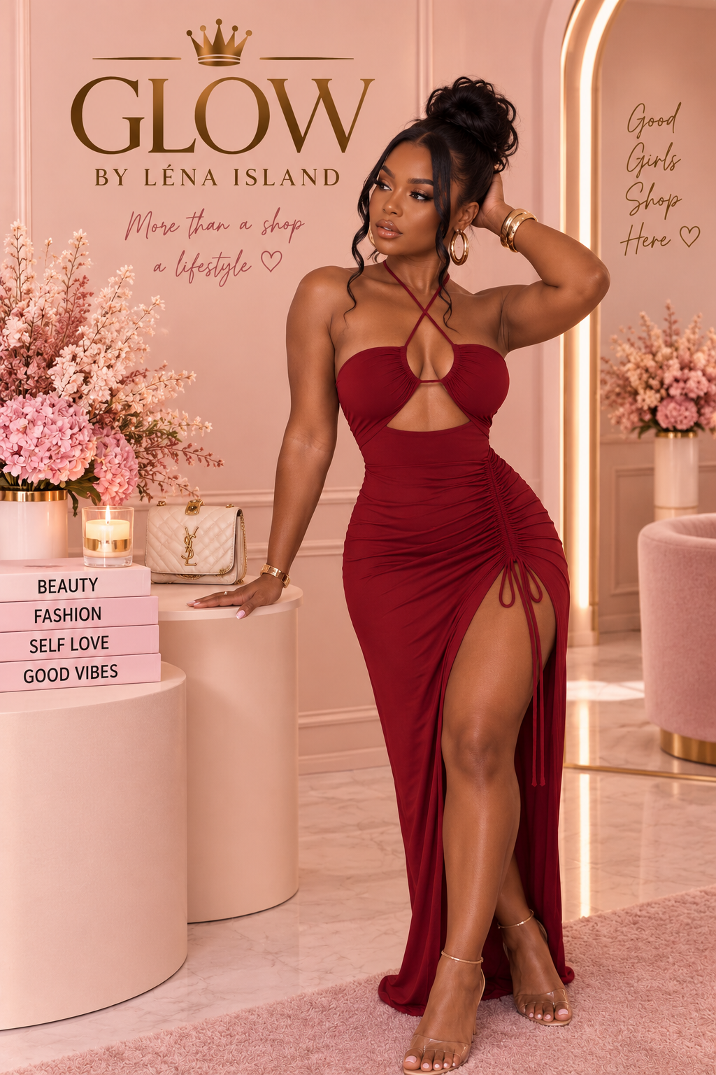 Robe Midi Féminine Dos Nu & Ajustée – Élégante et Sexy 👗💋