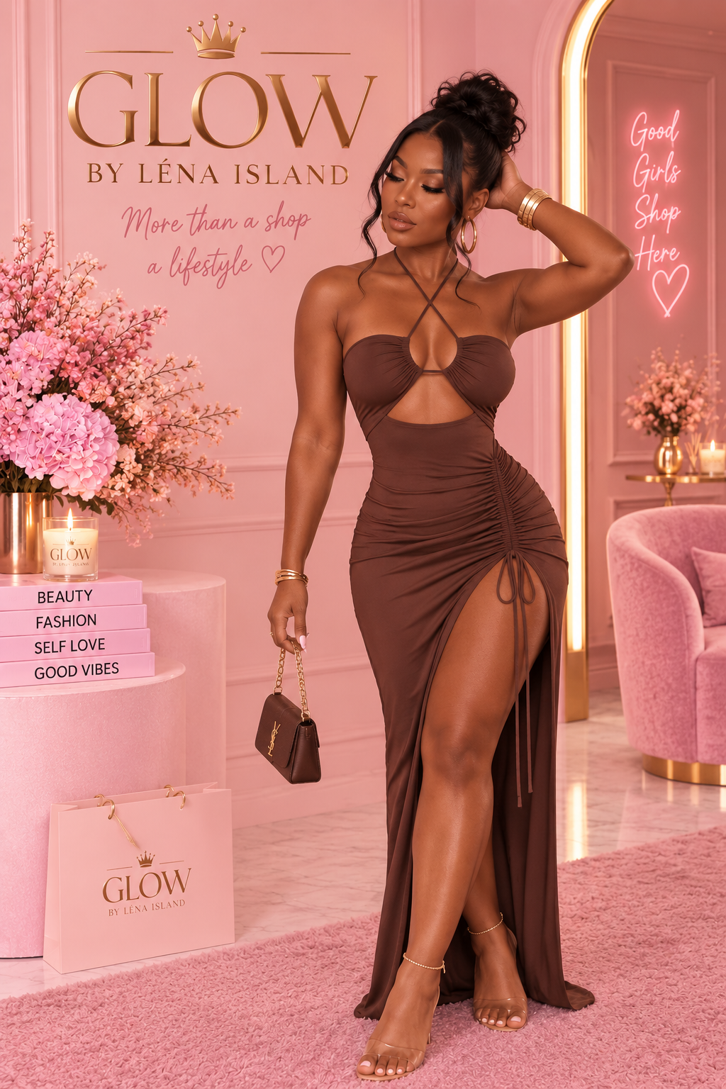 Robe Midi Féminine Dos Nu & Ajustée – Élégante et Sexy 👗💋