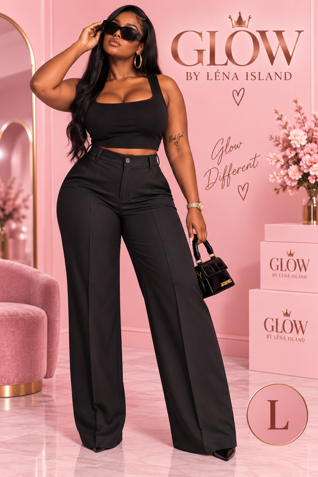 Pantalon Tailleur Femme Taille Haute – Coupe Droite & Élégante 🤎✨