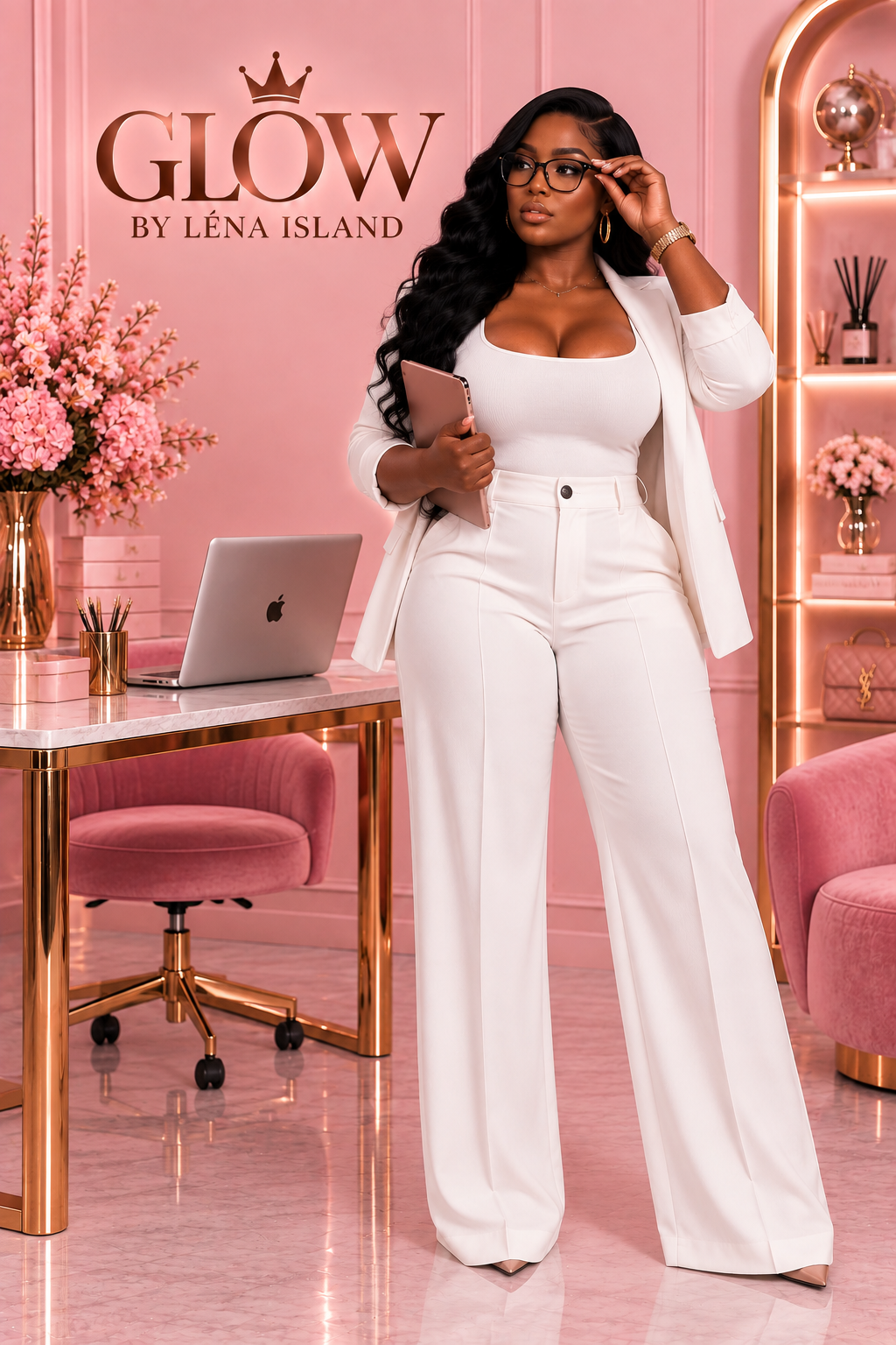 Pantalon Tailleur Femme Taille Haute – Coupe Droite & Élégante 🤎✨