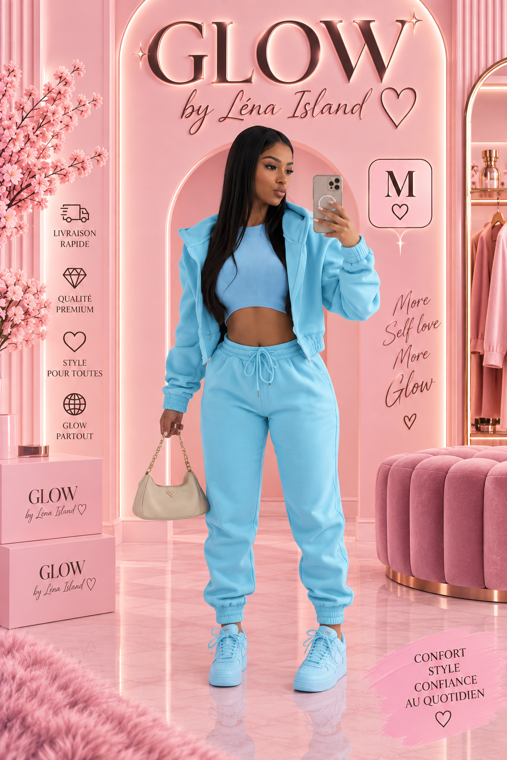 🦋✨ Ensemble 3 Pièces Femme – Confort & Style 💕 | S à XXL