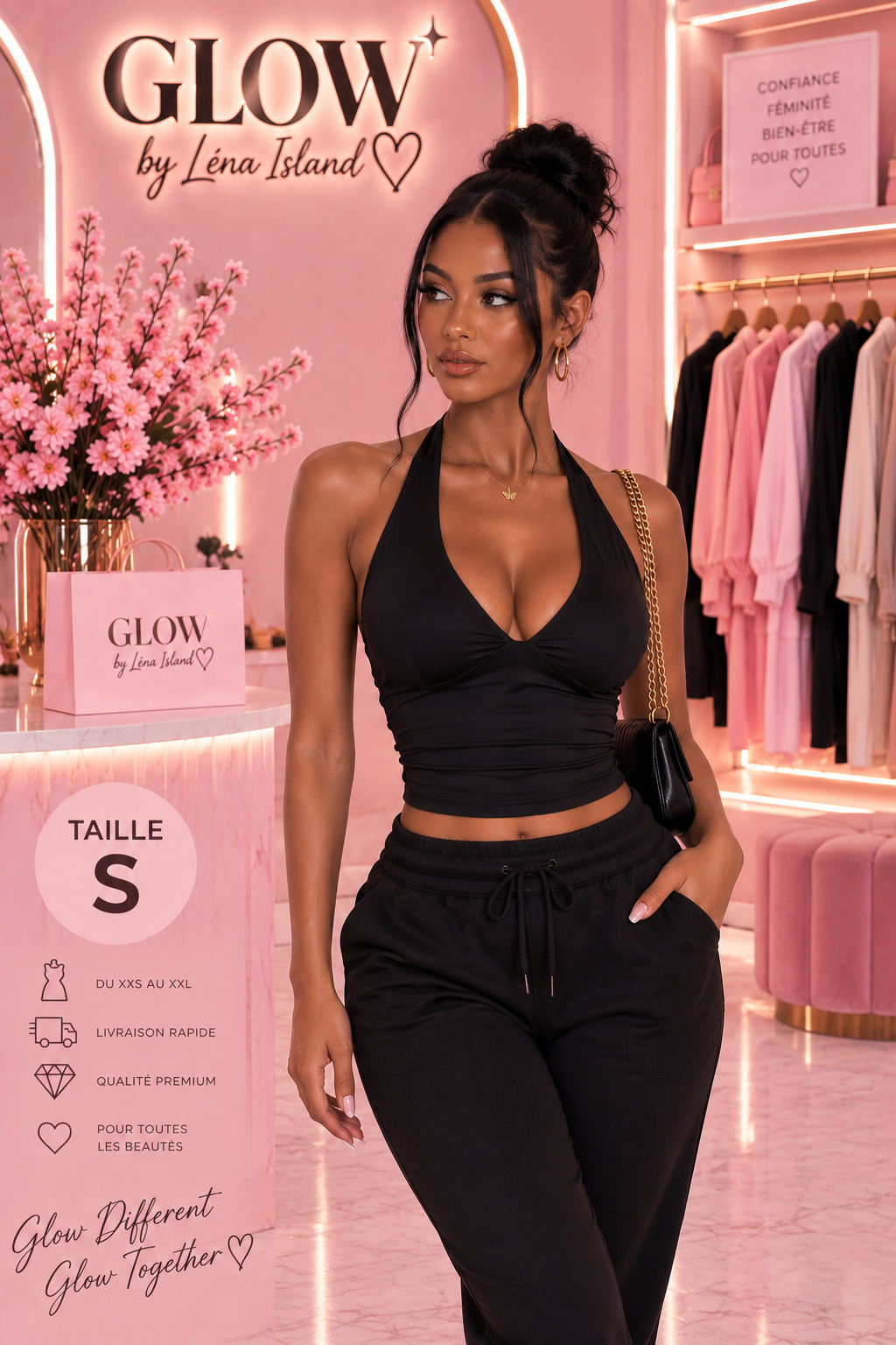 🦋💗 Top Femme Dos Nu – Décolleté V & Style Chic ✨🌸