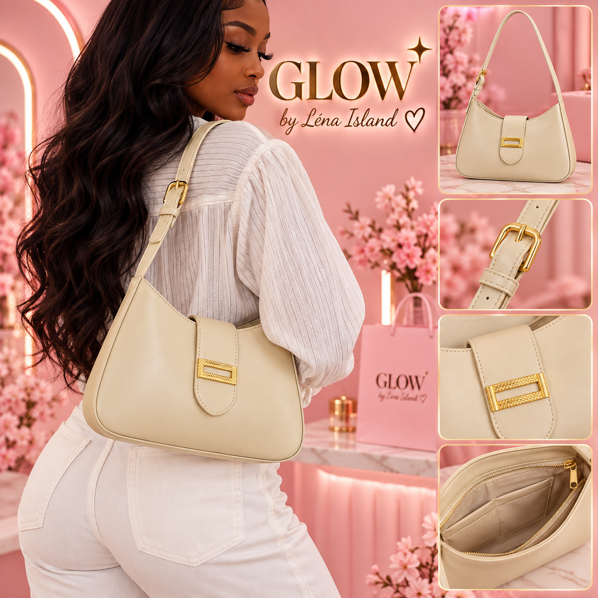 👜✨ Sac à Main Femme Élégant – Chic & Tendance 🤍🖤