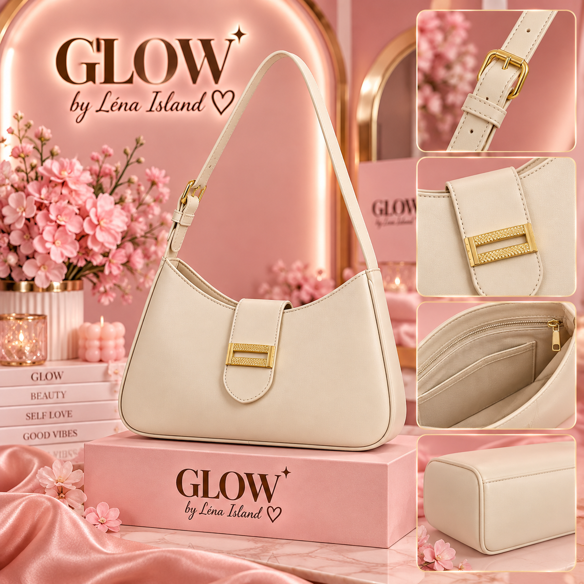 👜✨ Sac à Main Femme Élégant – Chic & Tendance 🤍🖤