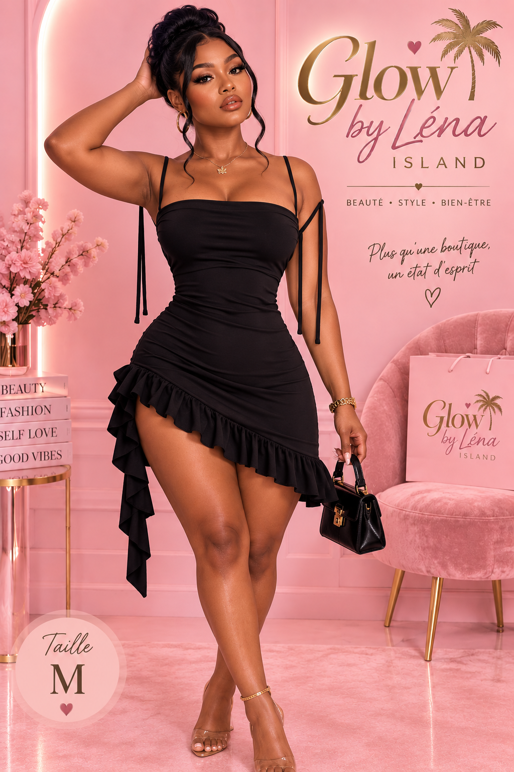 🖤 Robe « Black Diva » ✨🔥